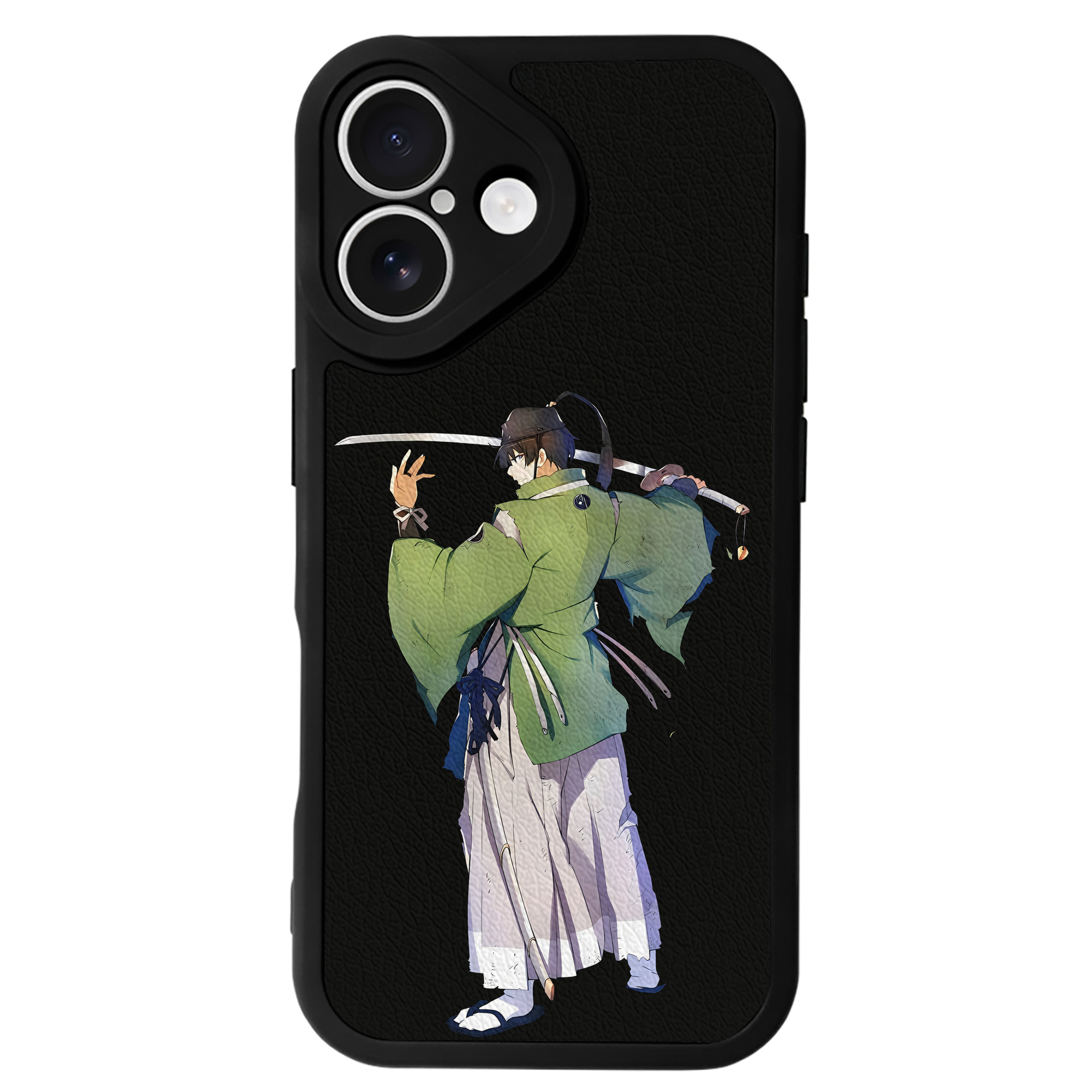 （画像用） 刀剣乱舞 Touken Ranbu 【iPhone 16シリーズ対応】シリコンスマホケース（レザー調） 材質：シリコン